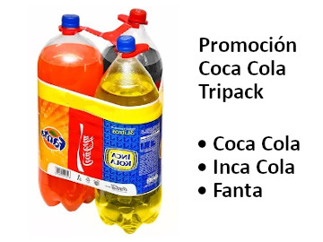 ejemplo de estrategia de precios coca cola con pack de promoción